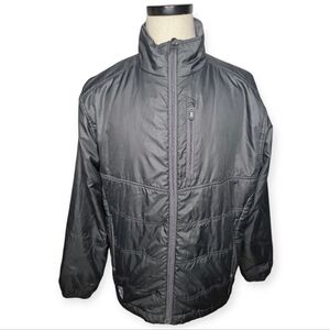 Dri Duck DDX Black Ripstop Insulated Jacket Outdoor Workwear Men L 23” Pit